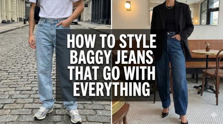 How to Style Baggy Jeans That Go With Everything?