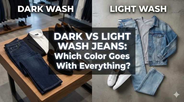 Dark vs Light Wash: Which Jeans Colour That Go With Everything?