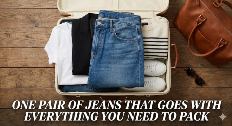 One Jeans That Go With Everything You Need to Pack