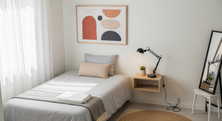 24 Minimal & Aesthetic Bedroom Ideas for Small Rooms on a Budget