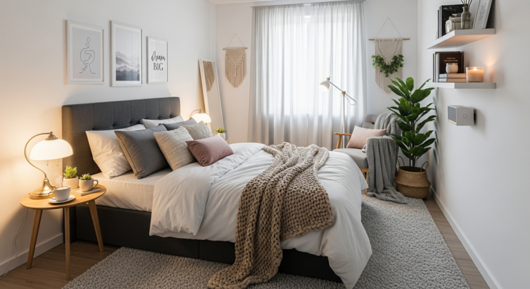 28 Cozy Small Bedroom Decor Ideas for Adults, Couples & Teens