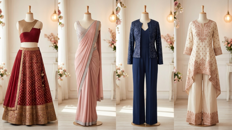 4 Indo Western Valentine’s Day Outfits That Radiate Effortless Glamour