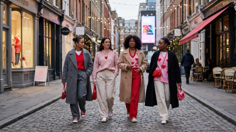 6 Effortless Street Style Valentine’s Day Outfits for Women That Wow in 2026