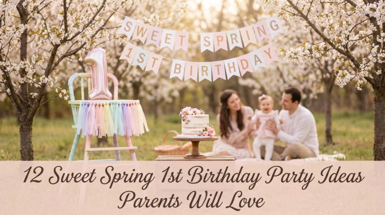 12 Sweet Spring 1st Birthday Party Ideas Parents Will Love