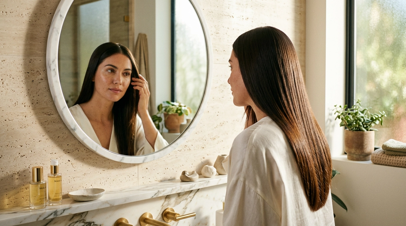 Liquid Hair Blueprint – Your Daily Routine for Sleek, Frizz-Free Strands