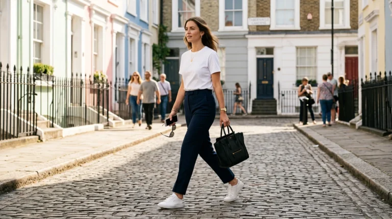 6 Fashion Mistakes Women Make With T-Shirts and Sneakers