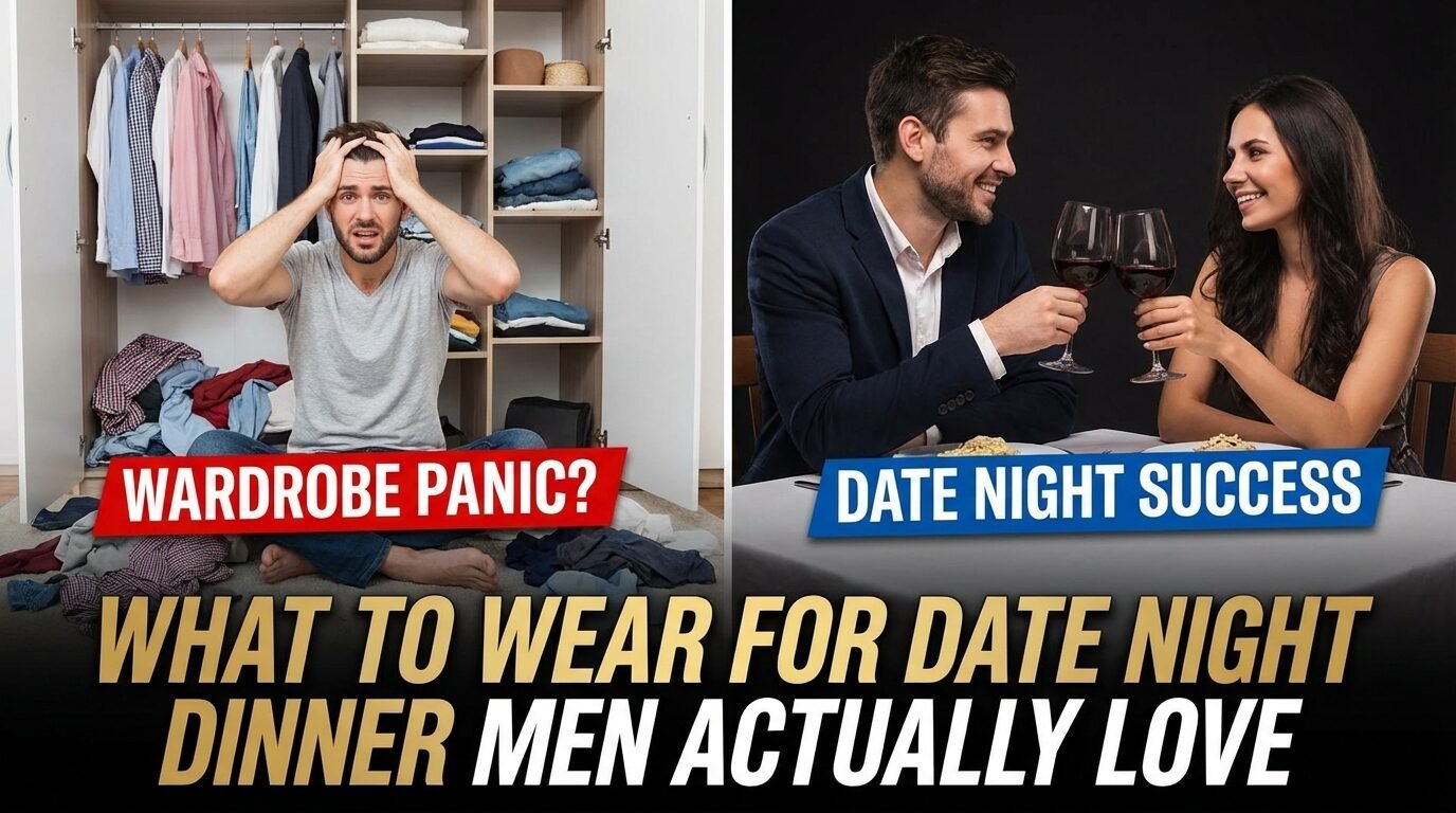 Sick of Wardrobe Panic What to Wear For Date Night Dinner Men Actually Love