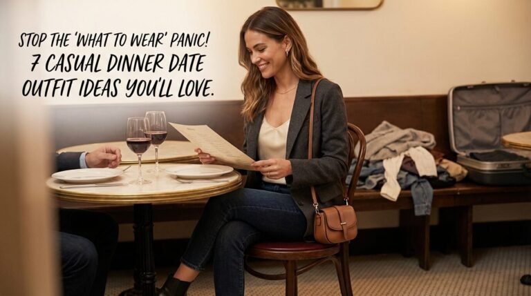 Stop the “What to Wear” Panic! 7 Casual Dinner Date Outfit Ideas You’ll Love