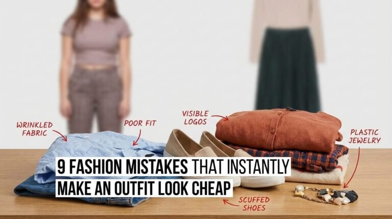 9 Fashion Mistakes That Instantly Make an Outfit Look Cheap