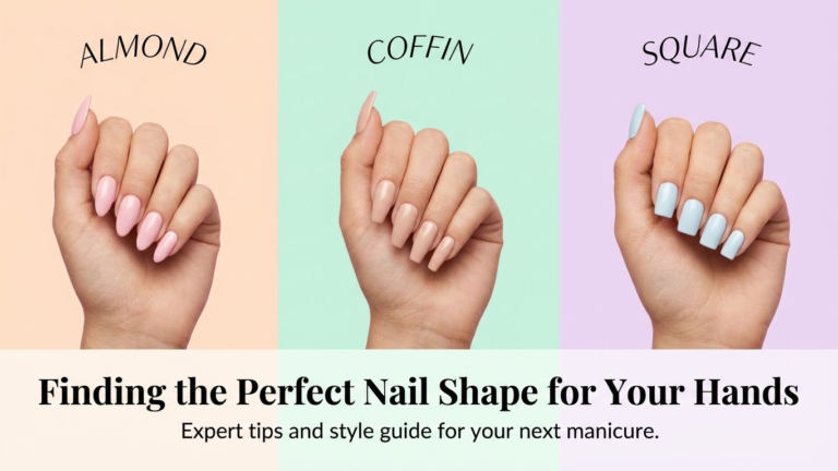 Almond, Coffin, or Square? Finding the Perfect Nail Shape for Your Hands