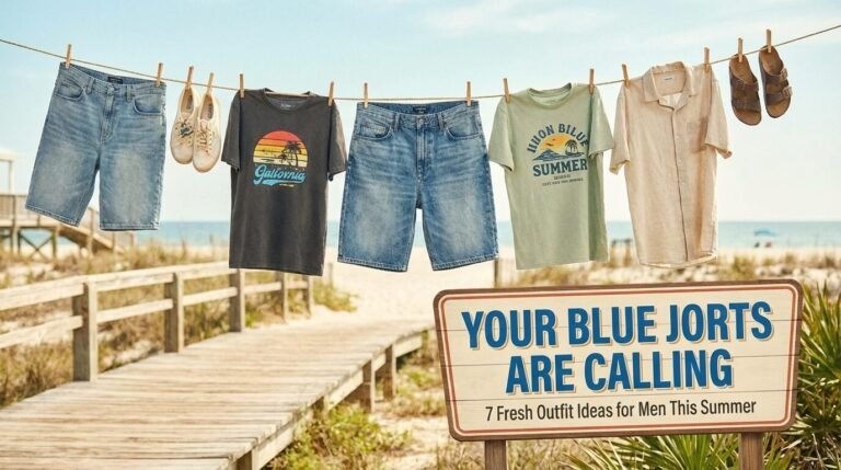 Your Blue Jorts Are Calling 7 Fresh Outfit Ideas for Men This Summer