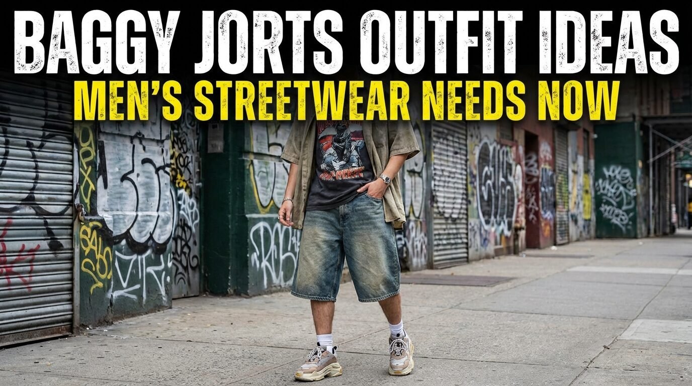 Baggy Jorts Outfit Ideas Men Streetwear Needs Now