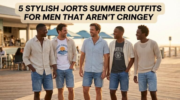 5 Stylish Jorts Summer Outfits for Men That Aren’t Cringey