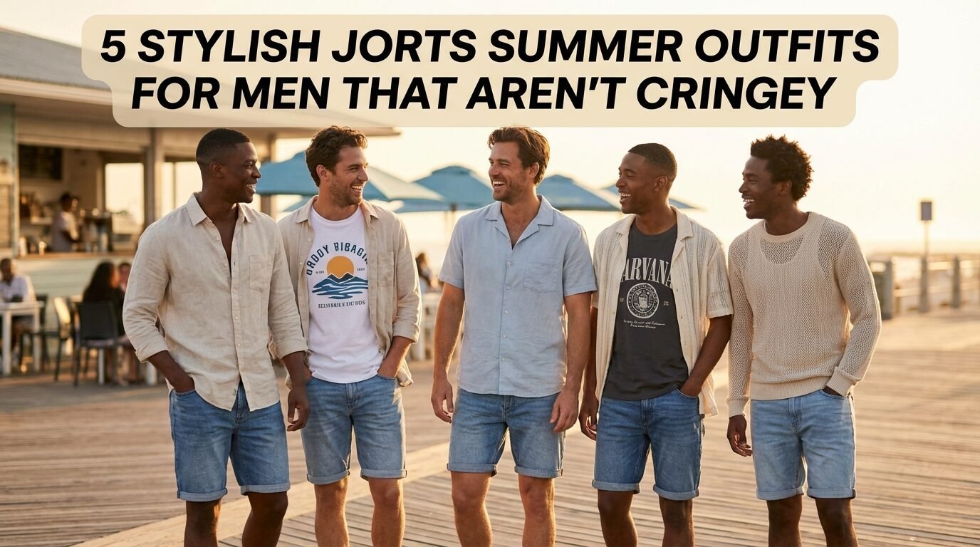 5 Stylish Jorts Summer Outfits for Men That Aren’t Cringey