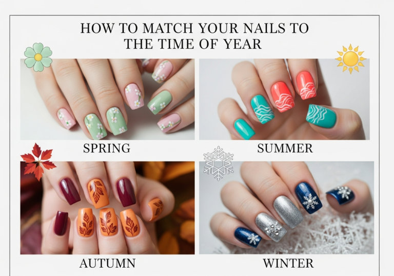 How to Match Your Nails to the Time of Year